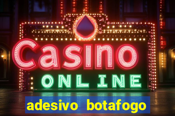 adesivo botafogo para carro